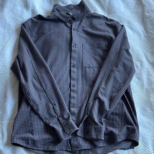 lululemon athletica Men's Dark Checkered Shirt